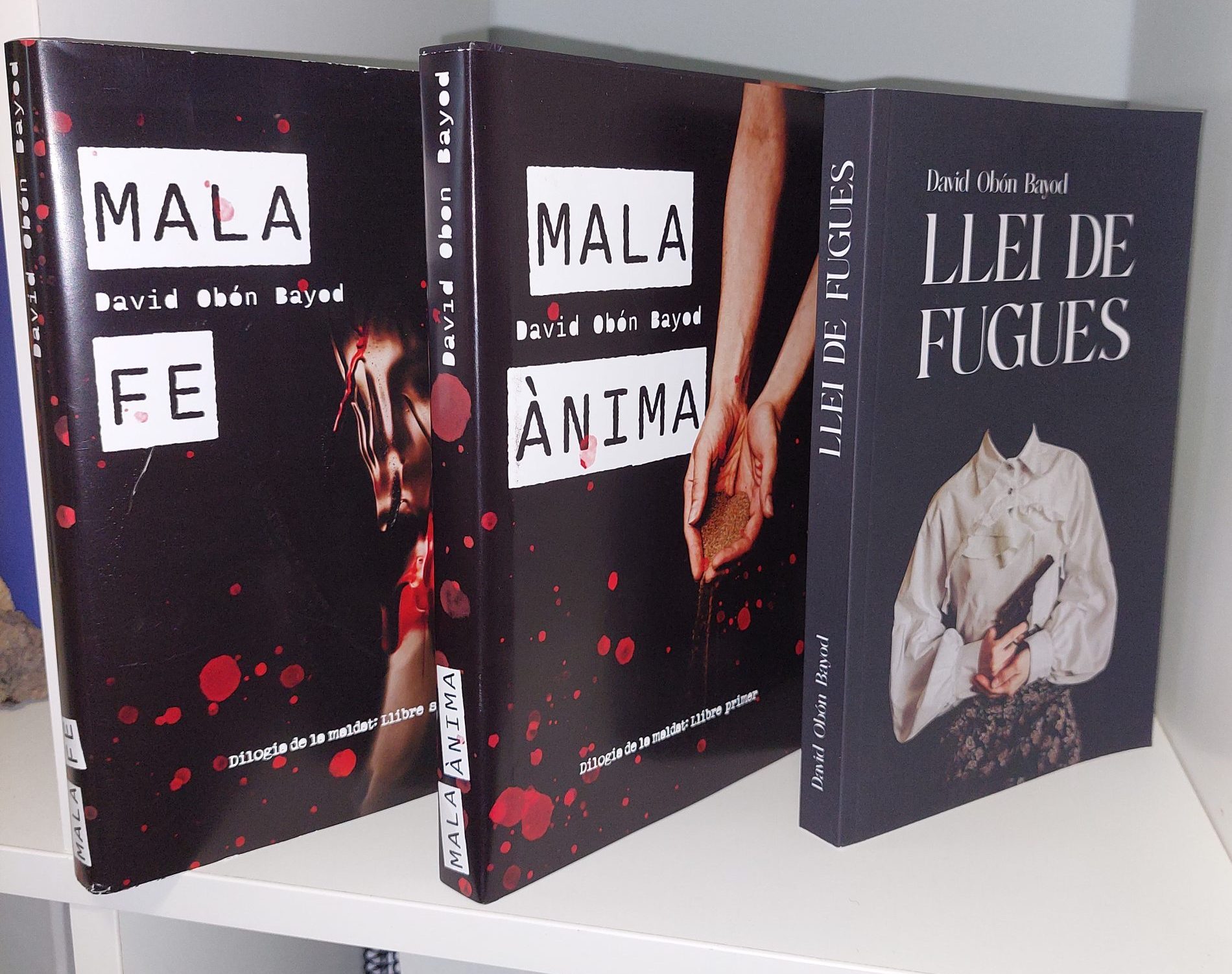 David Obón Bayod, escriptor de novel·la negra catalana